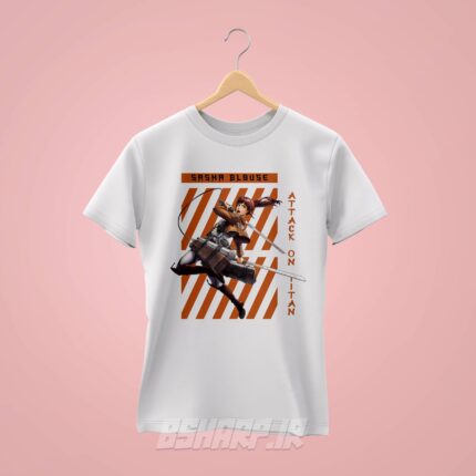 تیشرت Attack on Titan طرح ساشا - Image 2