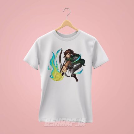 تیشرت Attack on Titan طرح Sasha Attacks - Image 2