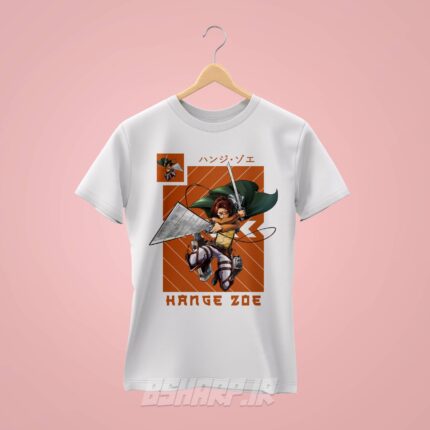 تیشرت Attack on Titan طرح Hange Zoe - Image 2