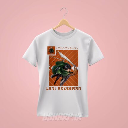 تیشرت Attack on Titan طرح لوای آکرمن - Image 2