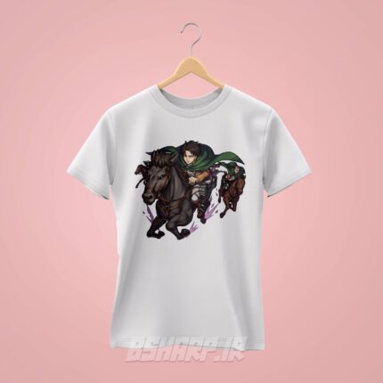 تیشرت Attack on Titan طرح تعقیب - Image 2