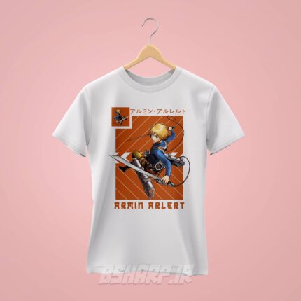 تیشرت Attack on Titan طرح Armin Arlert - Image 2