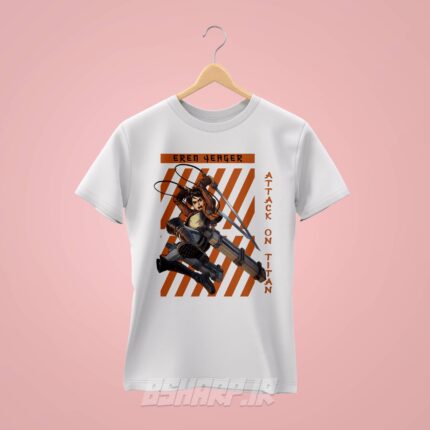 تیشرت Attack on Titan طرح Eren Yeager - Image 2