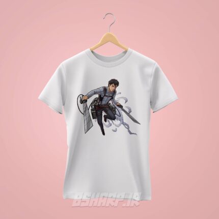 تیشرت Attack on Titan طرح بلوتوث - Image 2