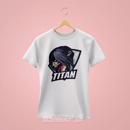 تیشرت Attack on Titan طرح تایتان ارن - Image 2