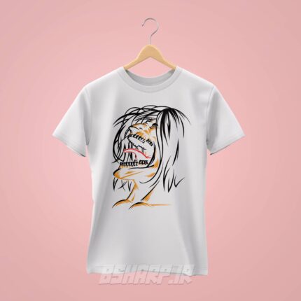 تیشرت Attack on Titan طرح غرش - Image 2