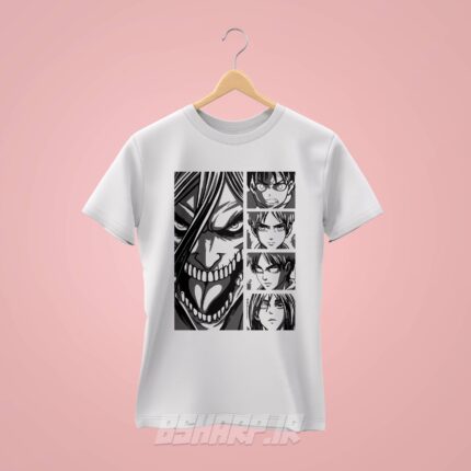 تیشرت Attack on Titan طرح Time - Image 2