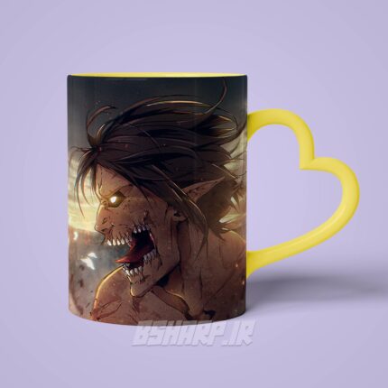 ماگ Attack on Titan طرح تقابل - Image 13