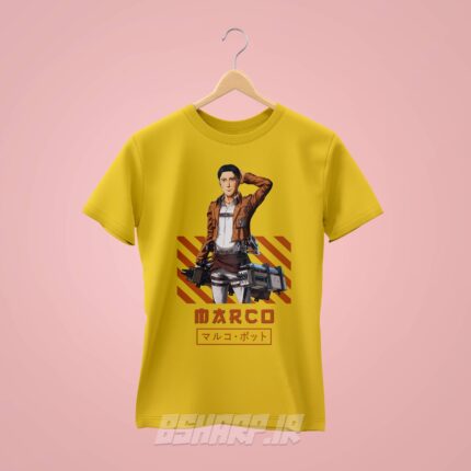 تیشرت Attack on Titan طرح مارکو بات - Image 4
