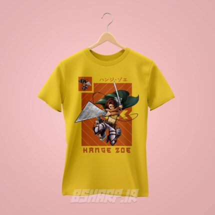 تیشرت Attack on Titan طرح Hange Zoe - Image 4