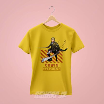 تیشرت Attack on Titan طرح Ervin - Image 4
