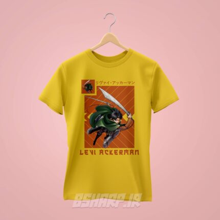 تیشرت Attack on Titan طرح لوای آکرمن - Image 4
