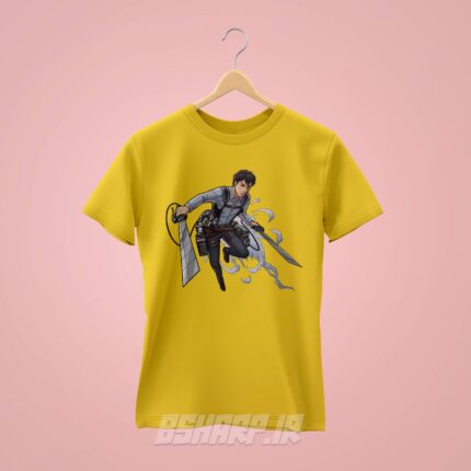 تیشرت Attack on Titan طرح بلوتوث - Image 4