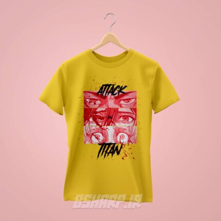 تیشرت Attack on Titan طرح چشم ها - Image 4