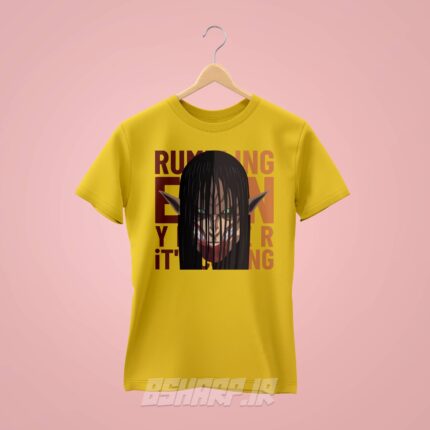 تیشرت Attack on Titan طرح Rumbling - Image 4