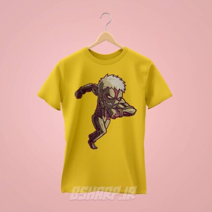 تیشرت Attack on Titan طرح Mini Armored Titan - Image 4