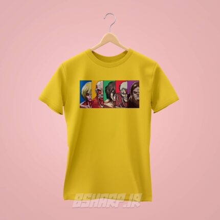 تیشرت Attack on Titan طرح Power - Image 4