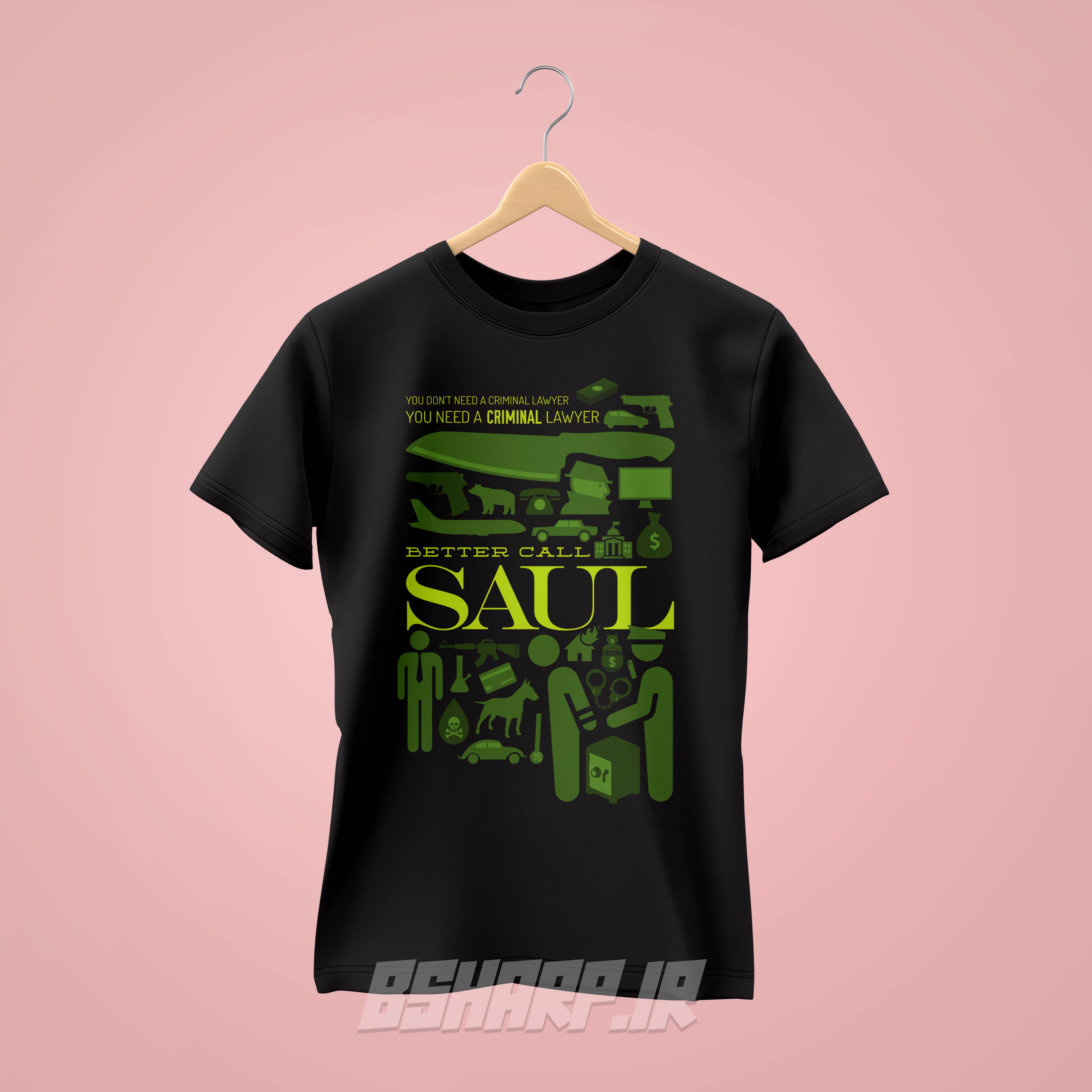 تیشرت Better Call Saul طرح Criminal Lawyer