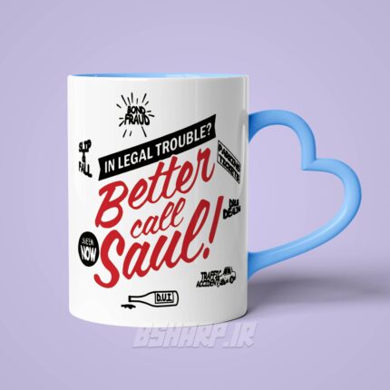 ماگ Better Call Saul طرح SUE'EM NOW - Image 13