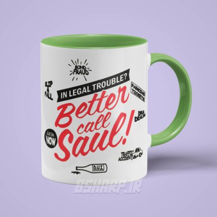 ماگ Better Call Saul طرح SUE'EM NOW - Image 5