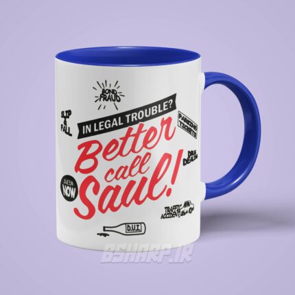 ماگ Better Call Saul طرح SUE'EM NOW - Image 6