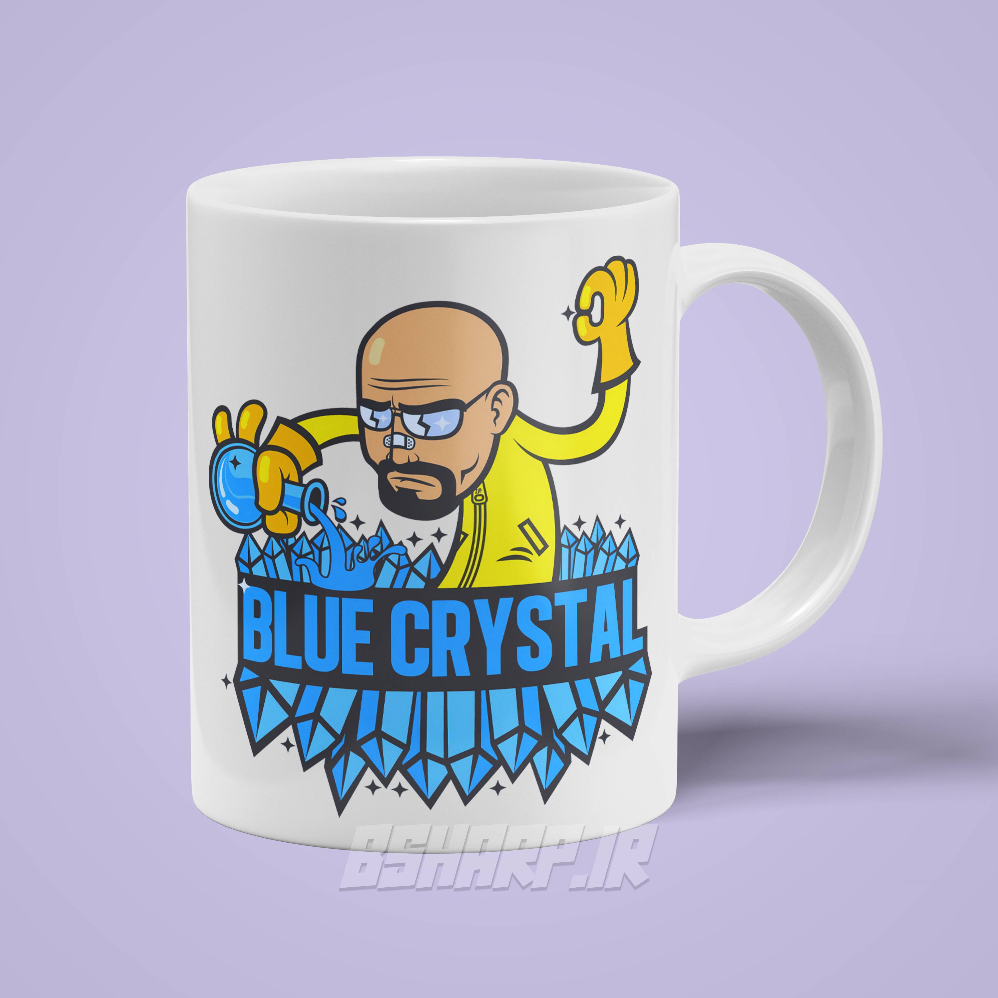 ماگ Breaking Bad طرح Blue Crystal