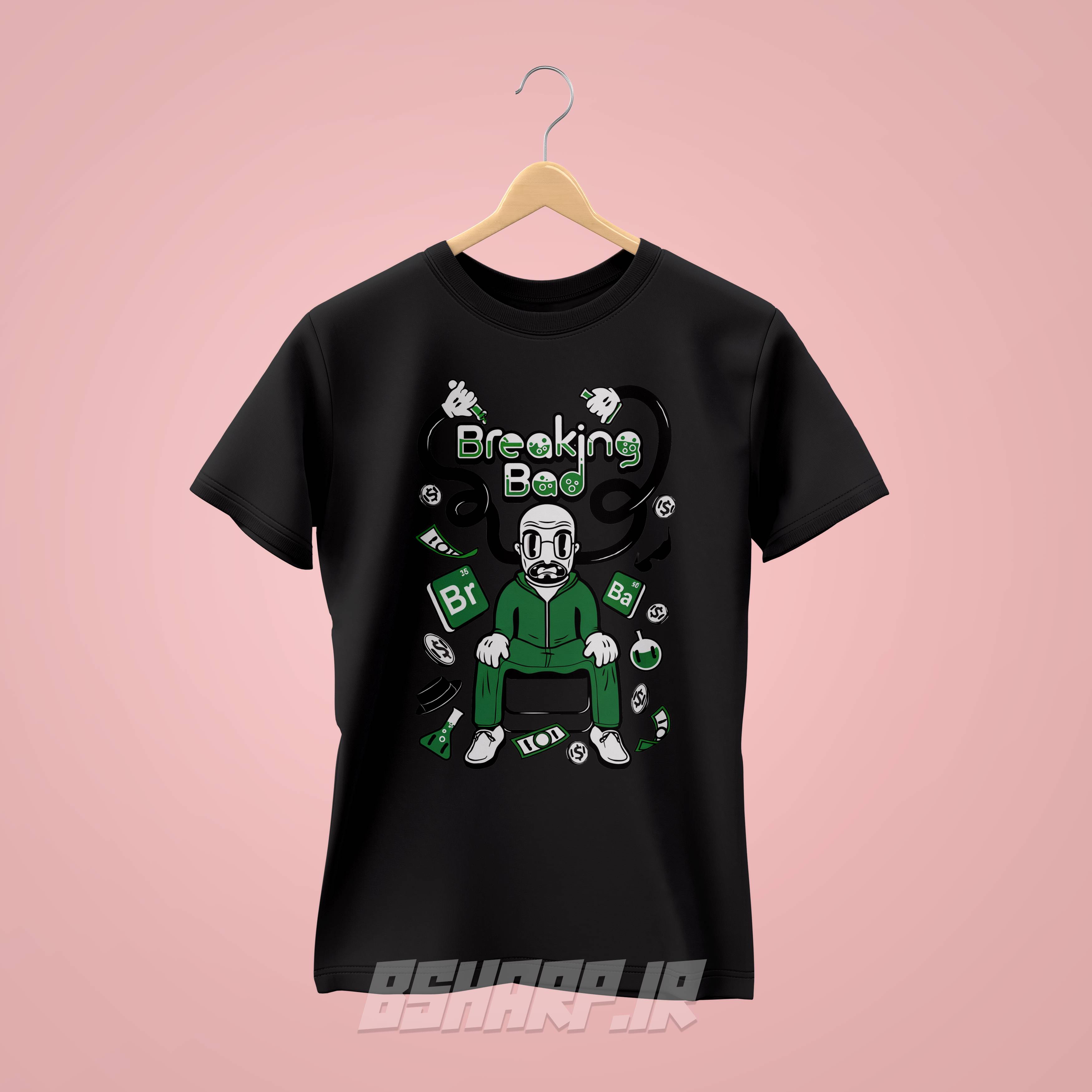 تیشرت Breaking Bad طرح پول سبز