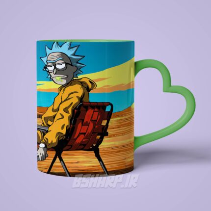 ماگ Breaking Bad طرح ریک و مورتی - Image 15