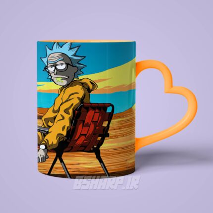 ماگ Breaking Bad طرح ریک و مورتی - Image 17