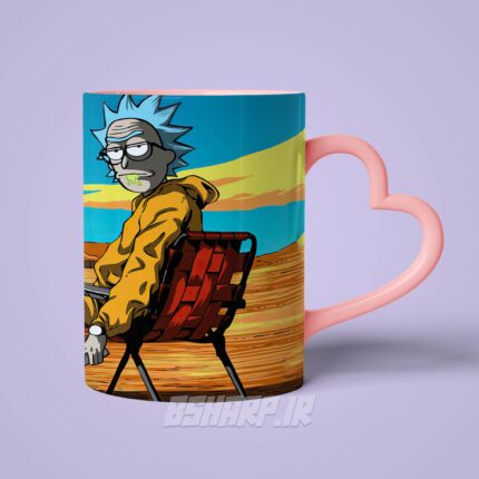 ماگ Breaking Bad طرح ریک و مورتی - Image 18