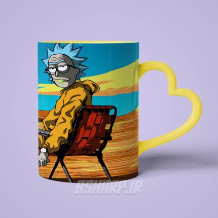 ماگ Breaking Bad طرح ریک و مورتی - Image 20