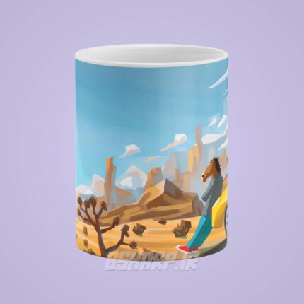 ماگ Bojack Horseman طرح بیابان - Image 2