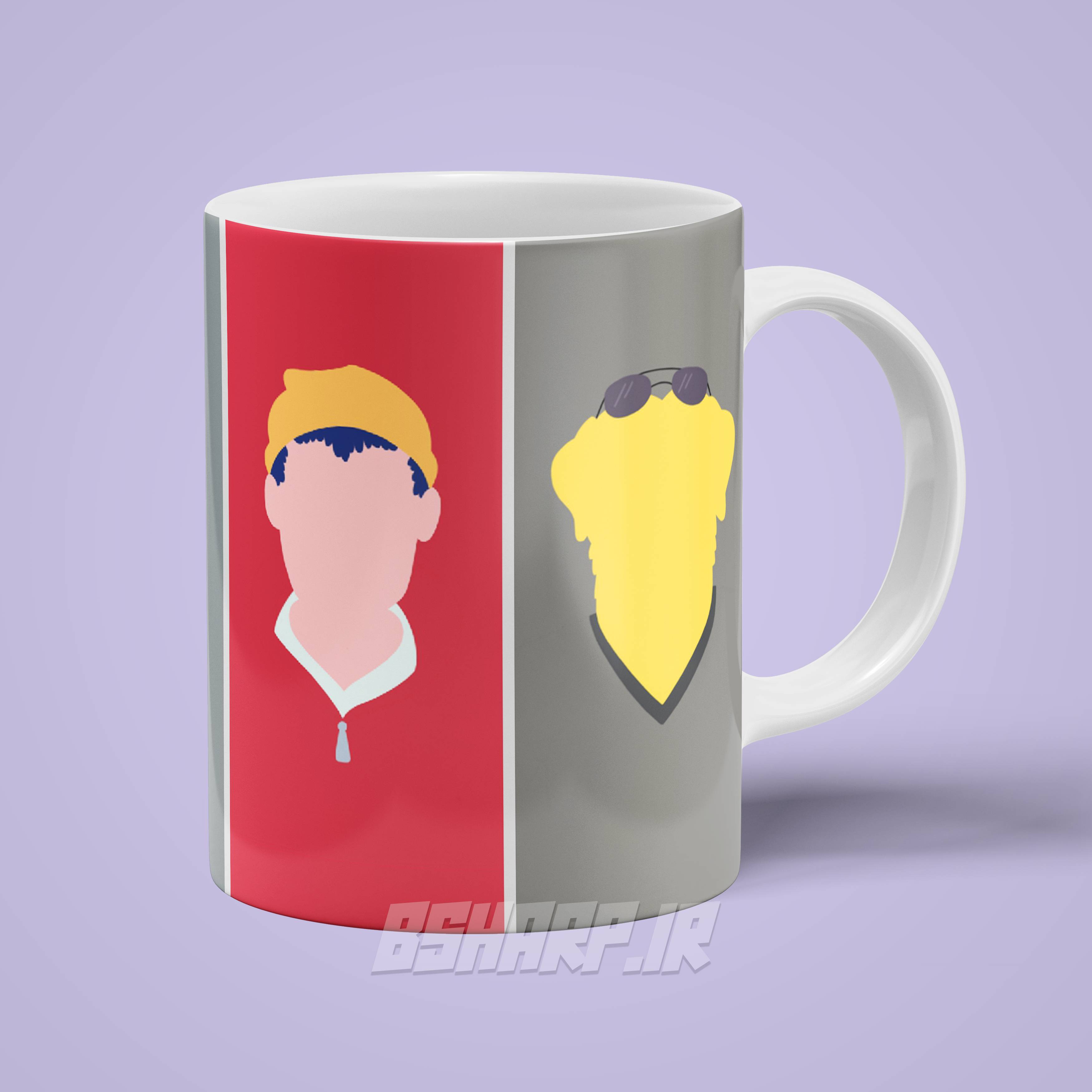 ماگ Bojack Horseman طرح شخصیت ها