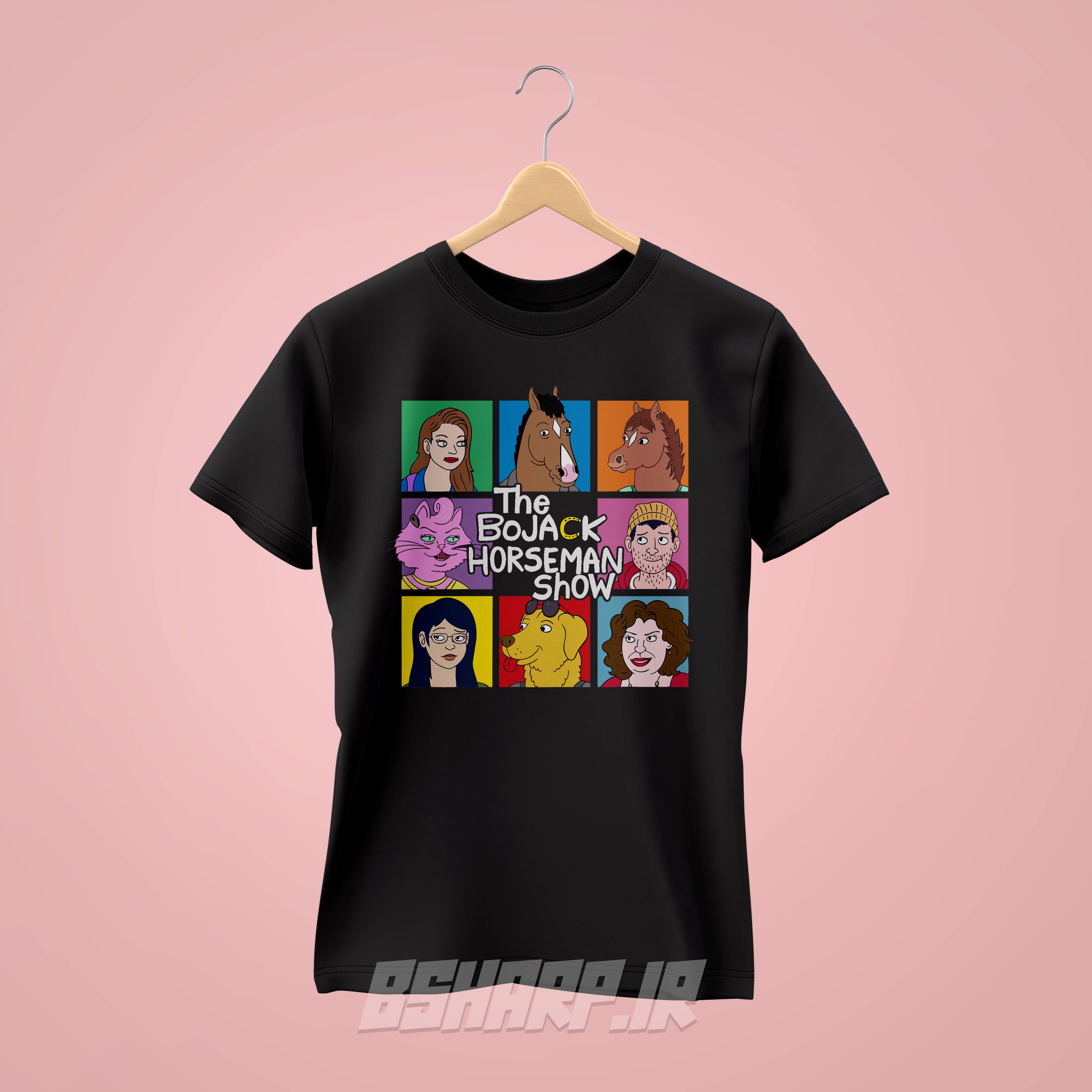 تیشرت Bojack Horseman طرح Characters