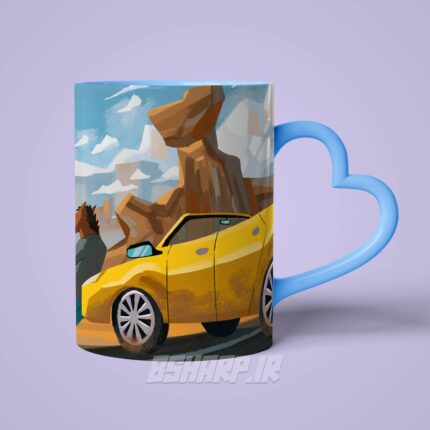 ماگ Bojack Horseman طرح بیابان - Image 14