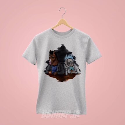 تیشرت Bojack Horseman طرح ریک و بوجک - Image 5