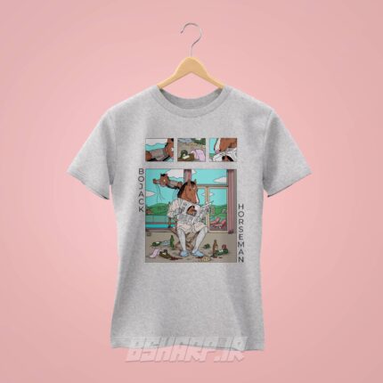 تیشرت Bojack Horseman طرح هالیوود - Image 5