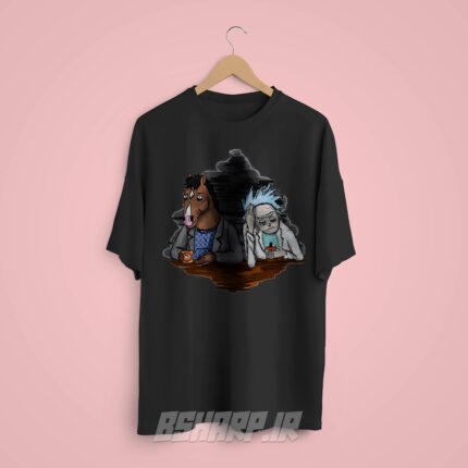 تیشرت Bojack Horseman طرح ریک و بوجک - Image 8