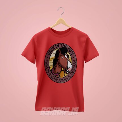 تیشرت Bojack Horseman طرح A Famous TV Show - Image 3