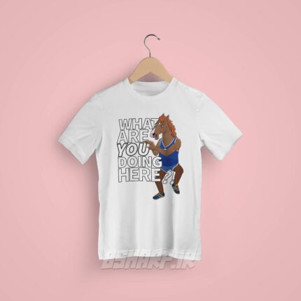 تیشرت Bojack Horseman طرح What Are You Doing Here - Image 7