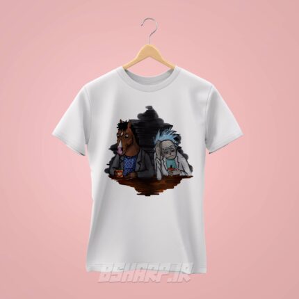تیشرت Bojack Horseman طرح ریک و بوجک - Image 2