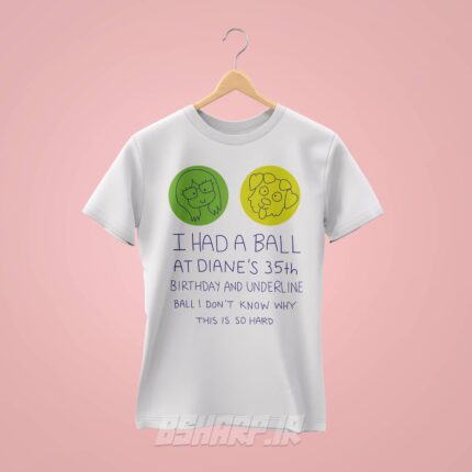 تیشرت Bojack Horseman طرح I Had A Ball - Image 2