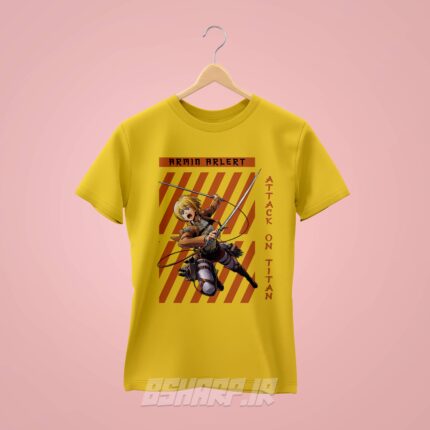 تیشرت Attack on Titan طرح Armin Attacks - Image 4