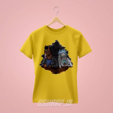 تیشرت Bojack Horseman طرح ریک و بوجک - Image 4