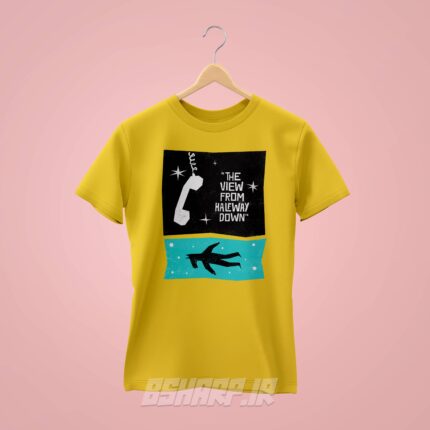 تیشرت Bojack Horseman طرح The View From Halfway Down - Image 4