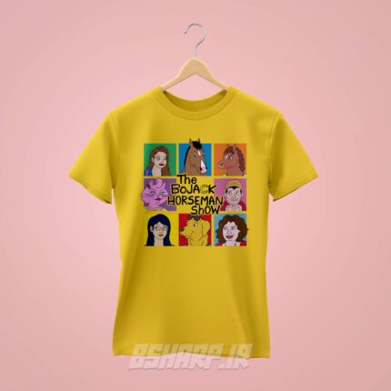 تیشرت Bojack Horseman طرح Characters - Image 4