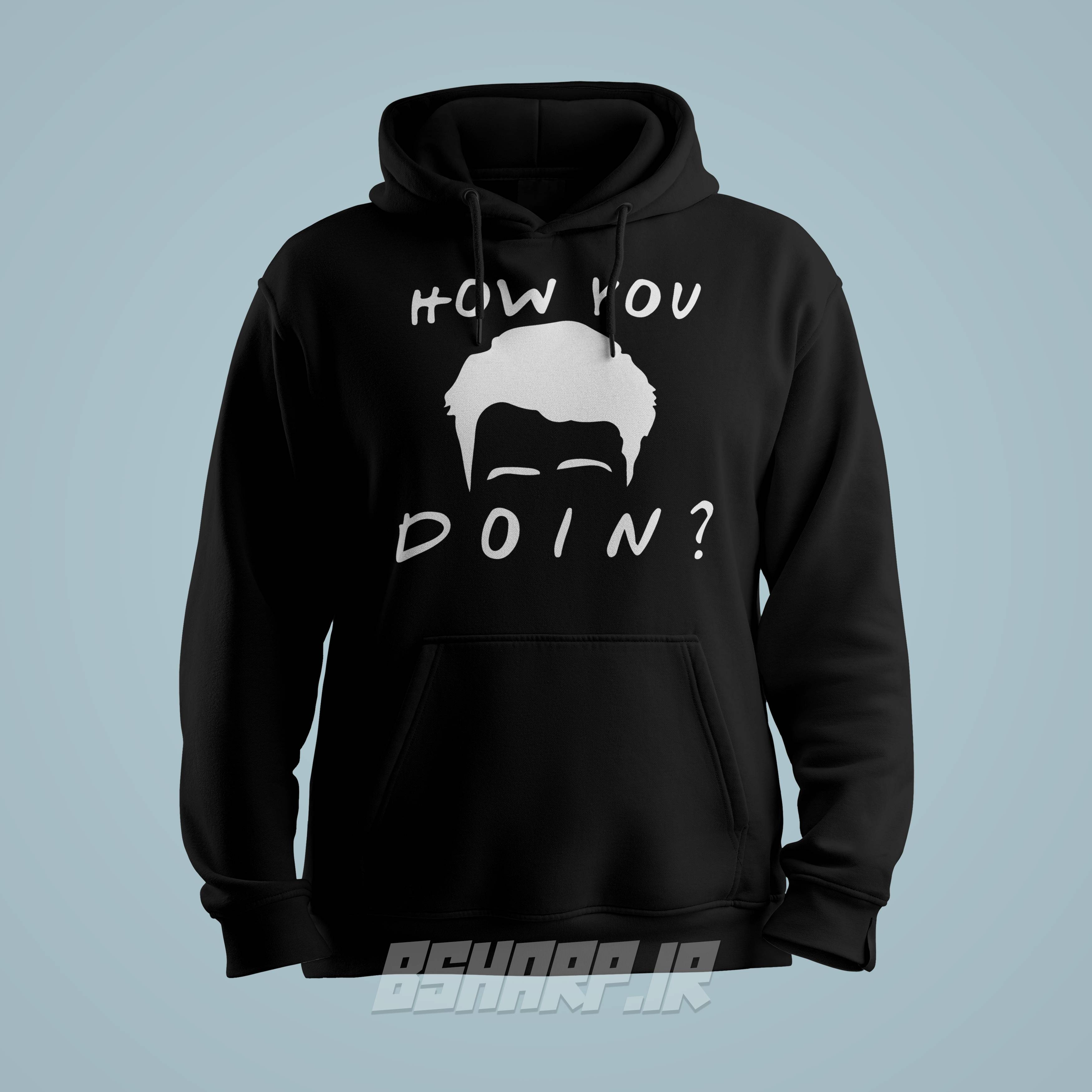Black Hoodie - Friends - Code 1402 هودی Friends طرح چیکارا میکنی؟! - Image 1