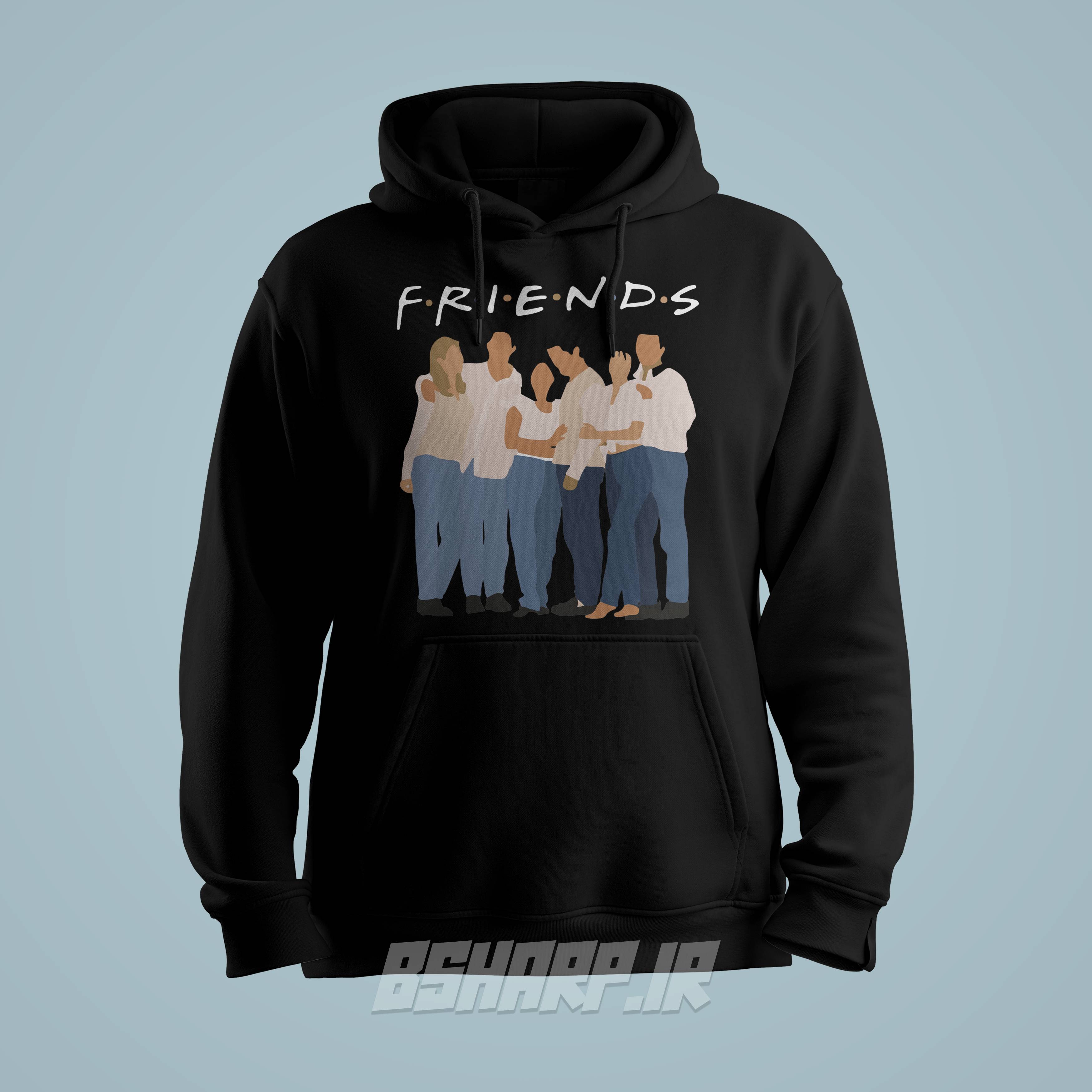 هودی Friends طرح بغل