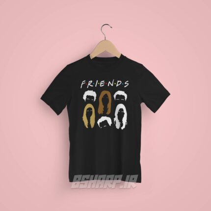 تیشرت Friends طرح مو ها - تصویر 6