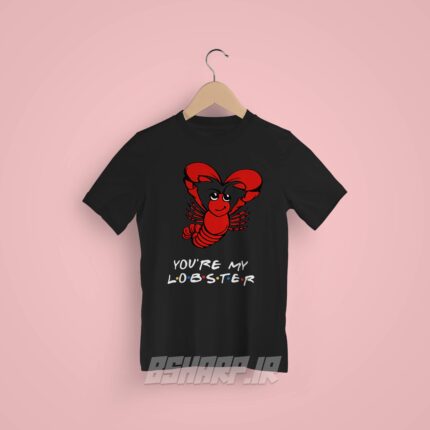تیشرت Friends طرح You're My Lobster - Image 6